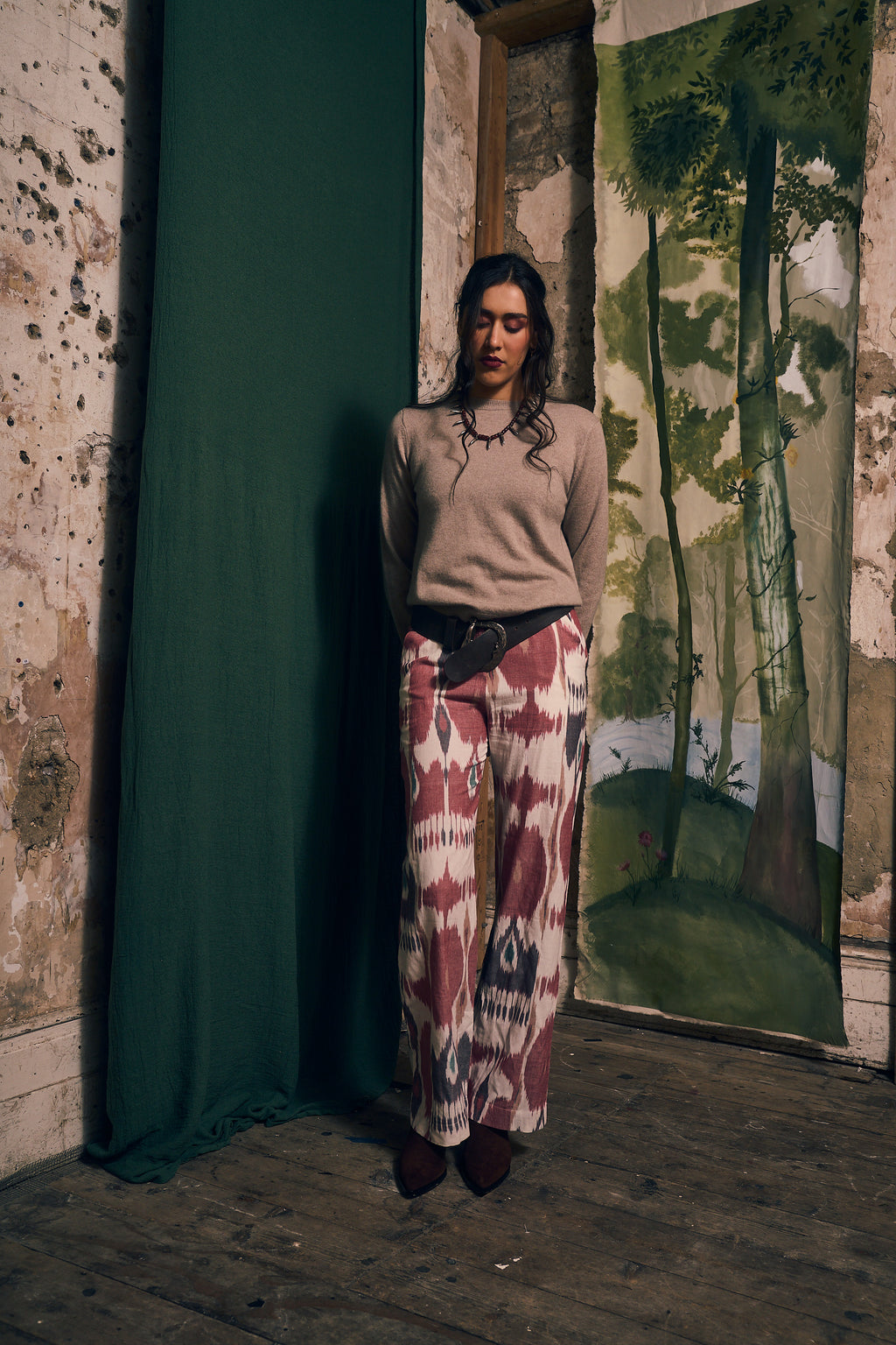 TIA TROUSERS Cotton