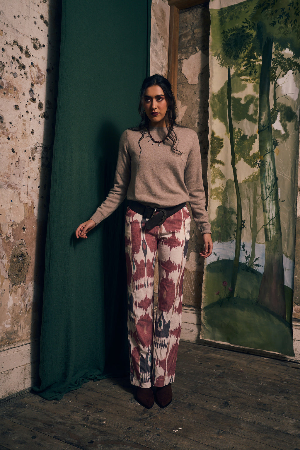 TIA TROUSERS Cotton
