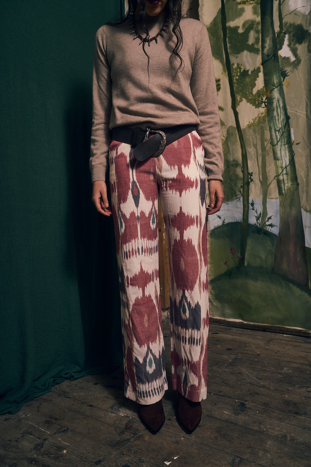TIA TROUSERS Cotton