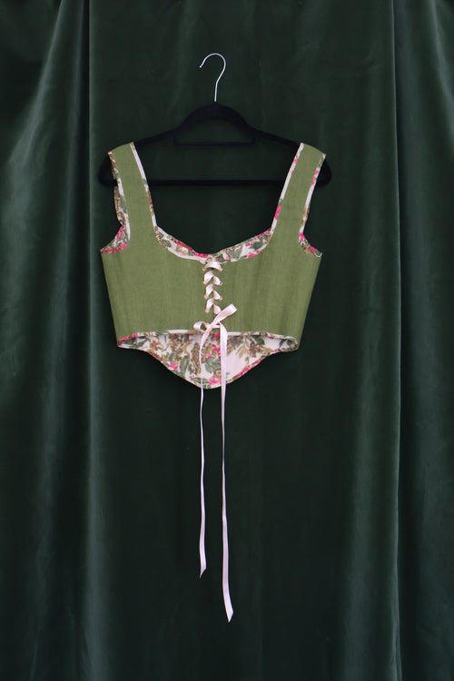 CALYPSO CORSET — MOSS
